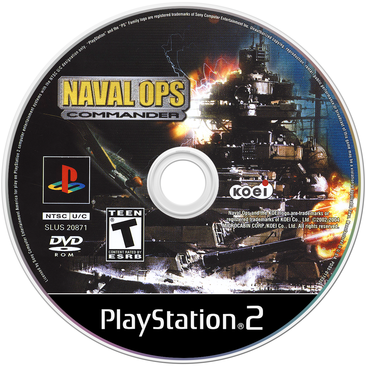Naval Ops Commander media 4 for Playstation 2